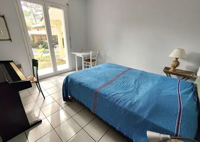 Avec Jardin Clos A Lege-cap-ferret, 3 Chambres, Proche Plages - Fr-1-736-56 Villa *