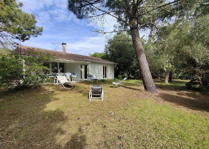 Villa Avec Jardin Clos A Lege-cap-ferret, 3 Chambres, Proche Plages - Fr-1-736-56 *
